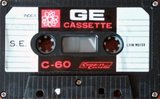 Compact Cassette GE / General Electric 60 Type I Normal 1975 Unknown Country