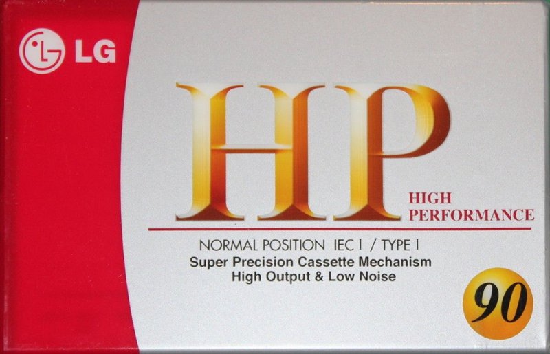 Compact Cassette LG HP 90 Type I Normal 1997 Europe