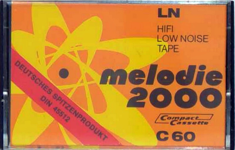 Compact Cassette Melodie 2000 LN 60 Type I Normal 1978 Europe