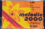 Compact Cassette Melodie 2000 LN 60 Type I Normal 1978 Europe