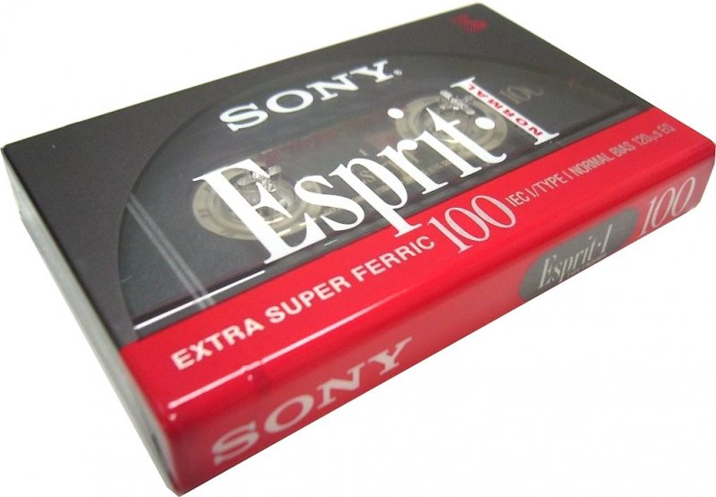 Compact Cassette Sony Esprit 100 "ESP I-100" Type I Normal 1992 Europe