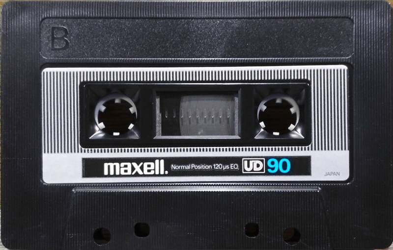 Compact Cassette Maxell UD 90 Type I Normal 1980 USA