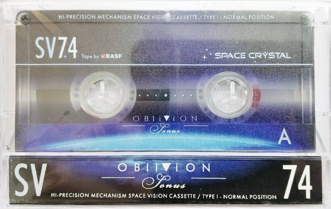 Compact Cassette CRUX Oblivion Sonus 74 "SV" Type I Normal 2022 Worldwide