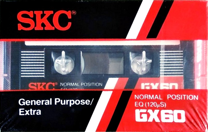 Compact Cassette SKC GX 60 Type I Normal 1984 Europe