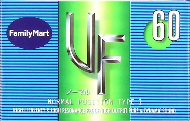 Compact Cassette Family Mart UF 60 "UF-60N" Type I Normal 2000 Japan