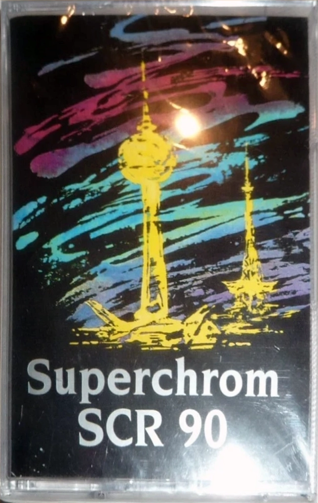 Compact Cassette No Name 90 "Superchrom SCR" Type II Chrome Unknown Country