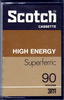 Compact Cassette Scotch High Energy 90 Type I Normal 1975 Europe