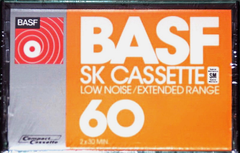 Compact Cassette BASF SK 60 Type I Normal 1973 USA