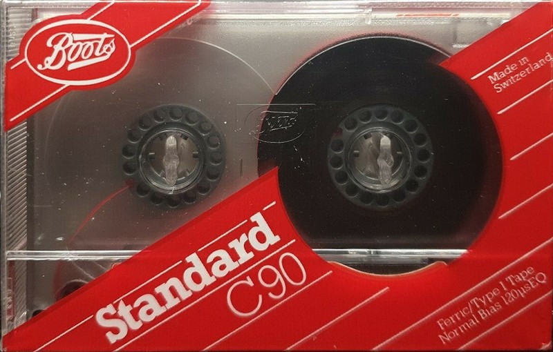 Compact Cassette Boots / Boots Audio 90 "Standard" Type I Normal UK