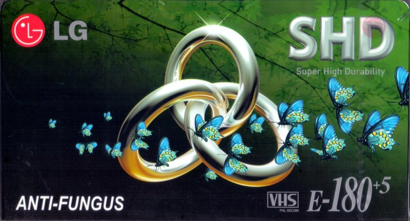 VHS, Video Home System LG SHD 180 Type I Normal 1995 Worldwide