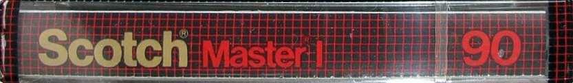 Compact Cassette Scotch Master I 90 Type I Normal 1983 USA