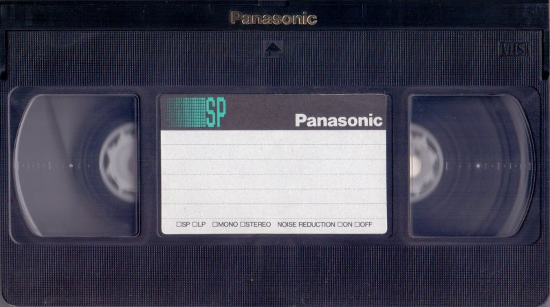 VHS, Video Home System Panasonic Super SP 240 "NV-E240SP" Type I Normal 1988 Europe