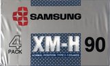 4 pack Samsung XM-H 90 Type I Normal 1988 South Korea