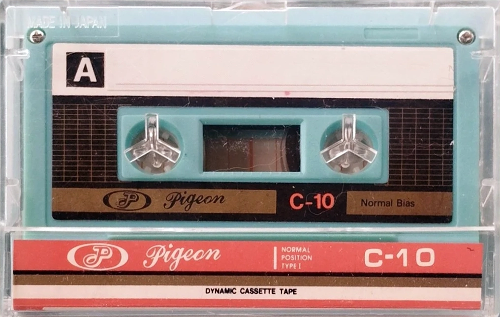 Compact Cassette Pigeon 10 Type I Normal 1985 Japan