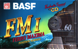 Compact Cassette BASF FM I Ferro Maxima 60 Type I Normal 1995 Europe