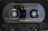 Compact Cassette Maxell XLII 60 Type II Chrome 1988 USA
