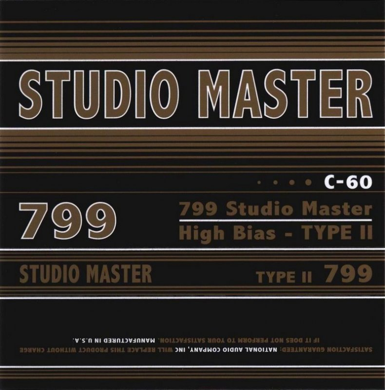 Compact Cassette NAC 60 "799" Type II Chrome 2021 USA