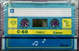Compact Cassette Maxell 60 "UKI UKI" Type I Normal Japan