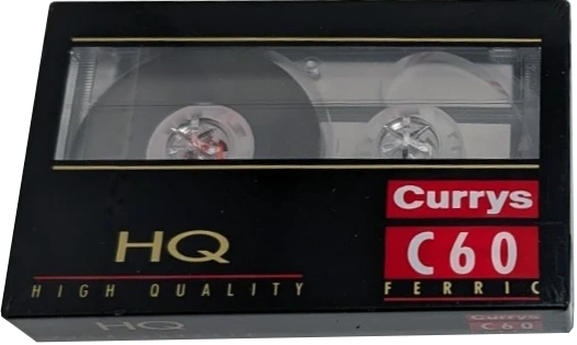Compact Cassette Currys HQ 60 Type I Normal UK