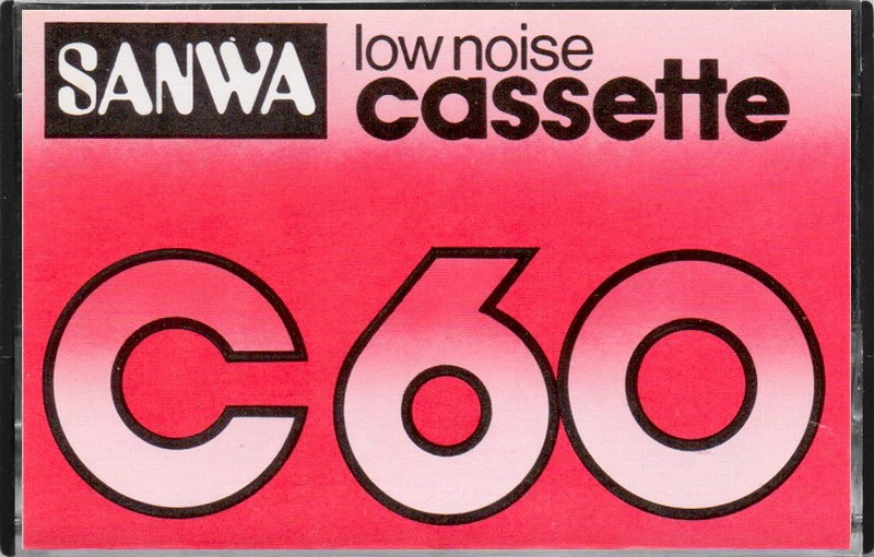 Compact Cassette Sanwa 60 Type I Normal 1976 Europe
