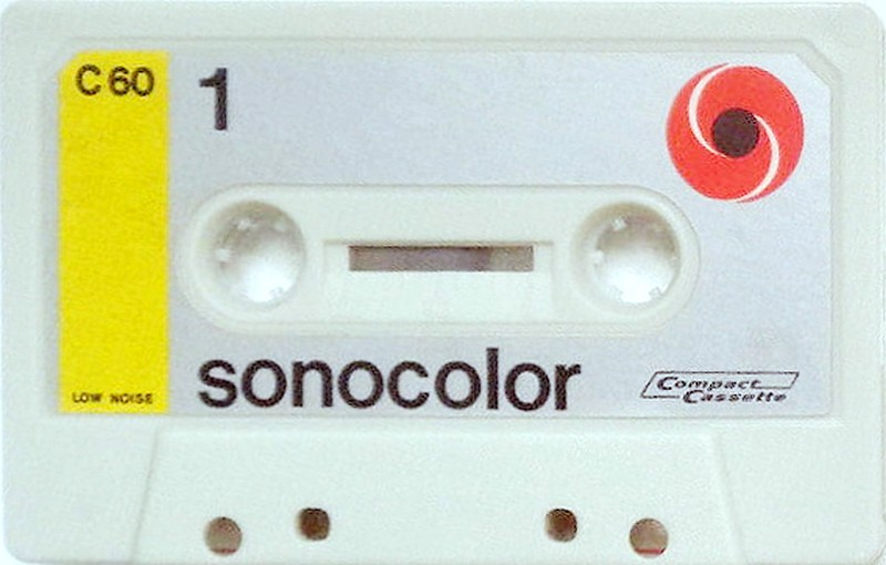 Compact Cassette Sonocolor 60 Type I Normal 1982 Europe