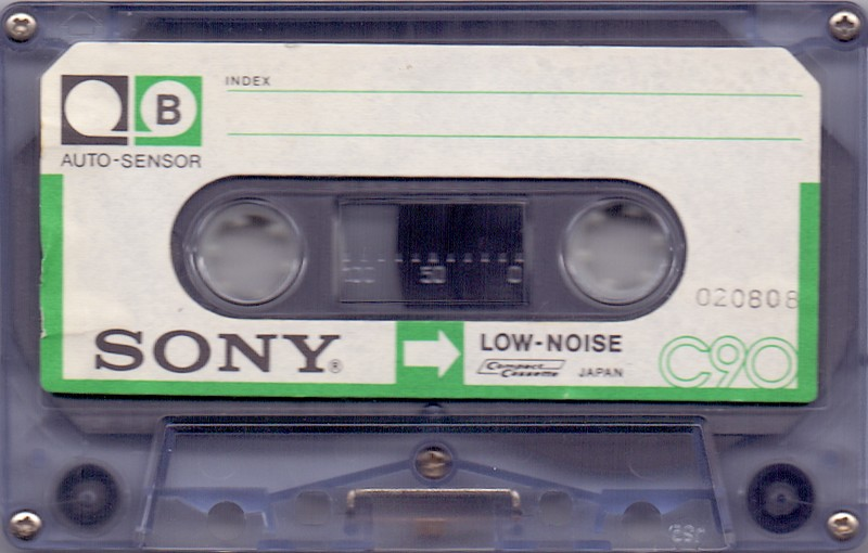 Compact Cassette Sony 90 Type I Normal 1972 Japan