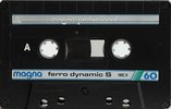 Compact Cassette Magna Ferro Dynamic S 60 Type I Normal 1987 Europe