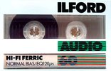 Compact Cassette Ilford 60 "Hi-Fi Ferric" Type I Normal 1982 Europe