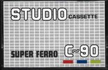 Compact Cassette Studio 90 Type I Normal 1981 Unknown Country