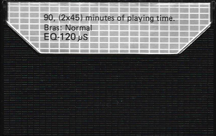 Compact Cassette Studio 90 Type I Normal 1981 Unknown Country