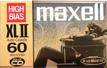 Compact Cassette Maxell XLII 60 Type II Chrome 1997 North America