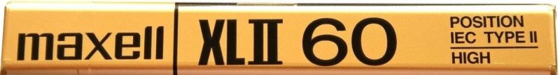 Compact Cassette Maxell XLII 60 Type II Chrome 1997 North America