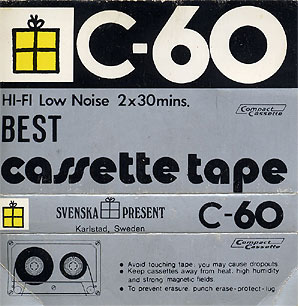 Compact Cassette Best 60 Type I Normal Sweden