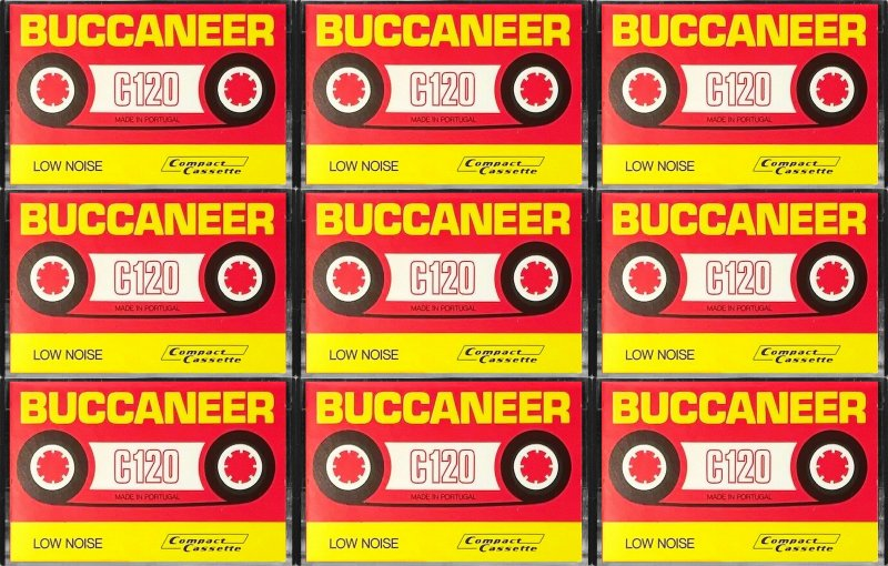 Compact Cassette Buccaneer 120 Type I Normal 1977 Portugal