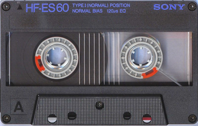Compact Cassette Sony HF-ES 60 Type I Normal 1985 Europe