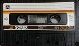 Compact Cassette Sorex AS-II 30 Type I Normal 1985 South Korea