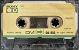 Compact Cassette Sony "CD-803" Demonstration Tape 1974 Japan