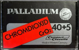 Compact Cassette Palladium 40+5 Type II Chrome 1981 Europe