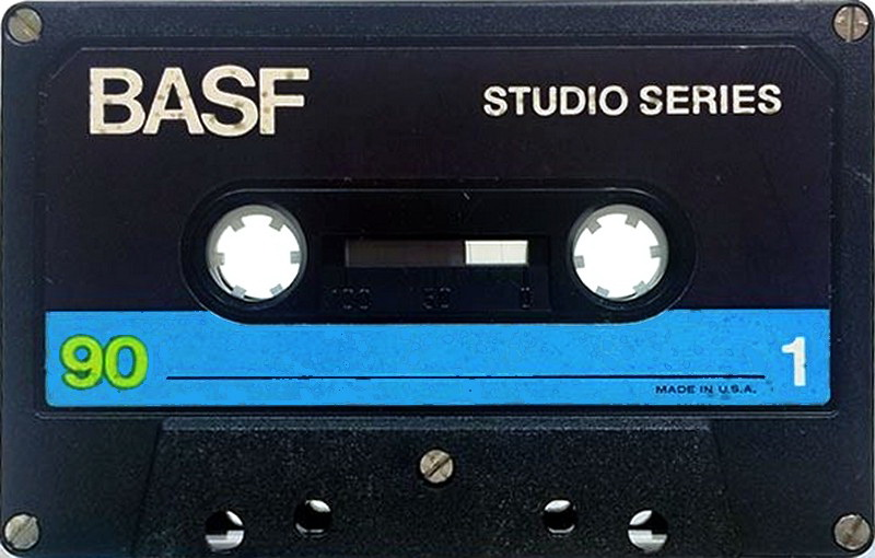 Compact Cassette BASF Studio Series 90 Type I Normal 1976 USA