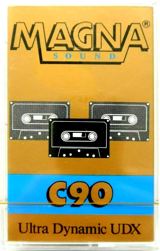 Compact Cassette Magna Sound 90 "UDX" Type I Normal 1980