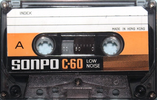 Compact Cassette Sonpo 60 Type I Normal 1976 Hong Kong