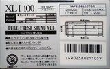 Compact Cassette Maxell XLI 100 Type I Normal 1989 Japan