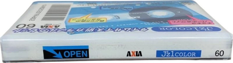 Compact Cassette AXIA J`z 1 Color 60 "JZ1J 60" Type I Normal 2000 Japan