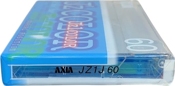 Compact Cassette AXIA J`z 1 Color 60 "JZ1J 60" Type I Normal 2000 Japan