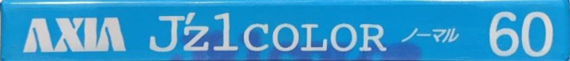 Compact Cassette AXIA J`z 1 Color 60 "JZ1J 60" Type I Normal 2000 Japan
