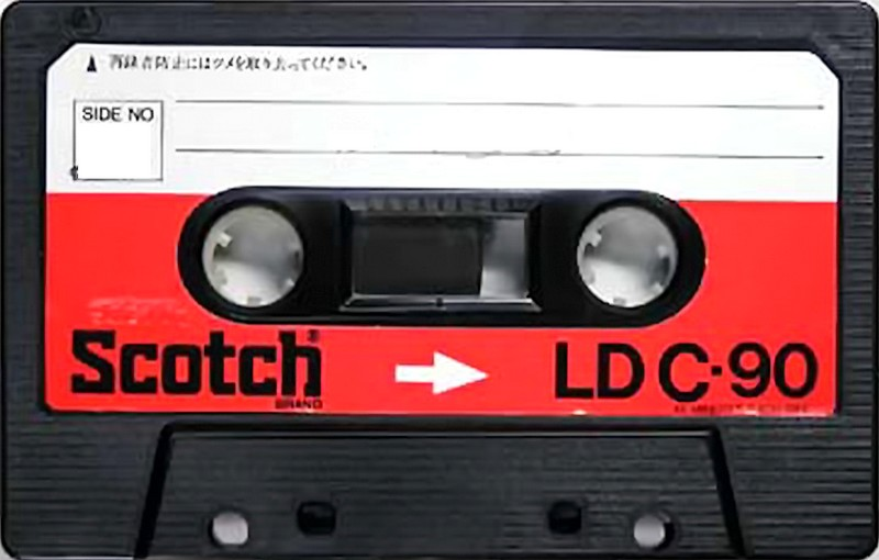 Compact Cassette Scotch LD 90 Type I Normal 1976 Japan