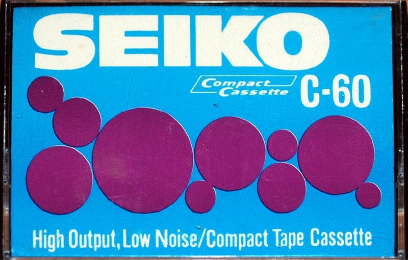 Compact Cassette Seiko 60 Type I Normal Hong Kong