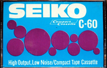 Compact Cassette Seiko 60 Type I Normal Hong Kong