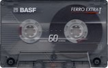 Compact Cassette BASF Ferro Extra I 60 Type I Normal 1991 Europe