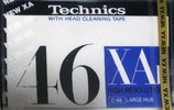 Compact Cassette Technics XA 46 "RT-45XAII" Type II Chrome 1979 Japan